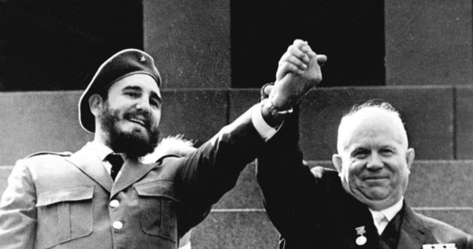 Fidel Castro e Nikita Khrushchev