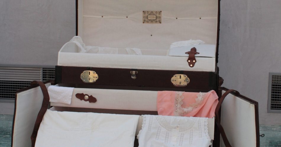 foto biancheria d'epoca