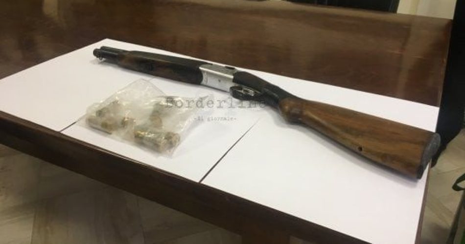 fucile sequestrato a Vieste
