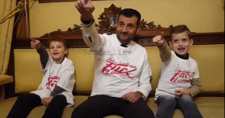 fuckleucemia_decaro con i piccoli