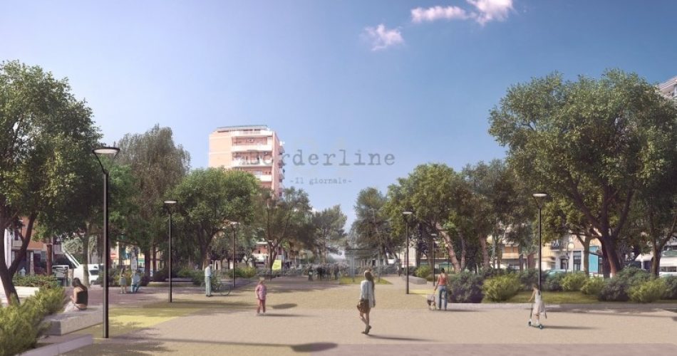giunta approva progetto premilimare riqualificazione piazzetta dei papi_render