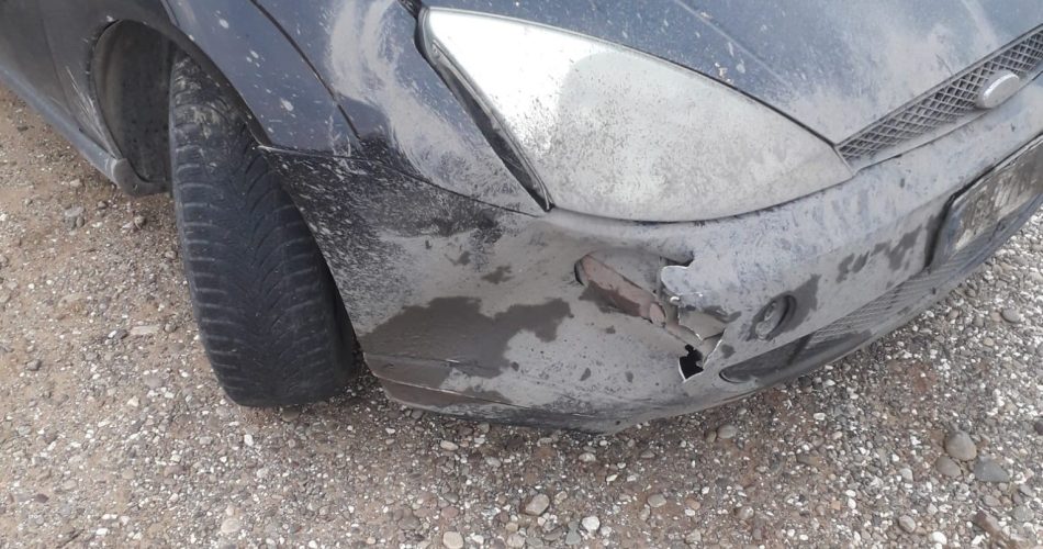 i danni all'automobile coinvolta