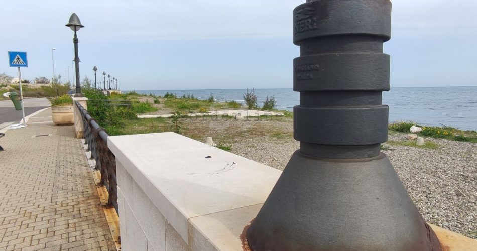 lungomare palese ruggine