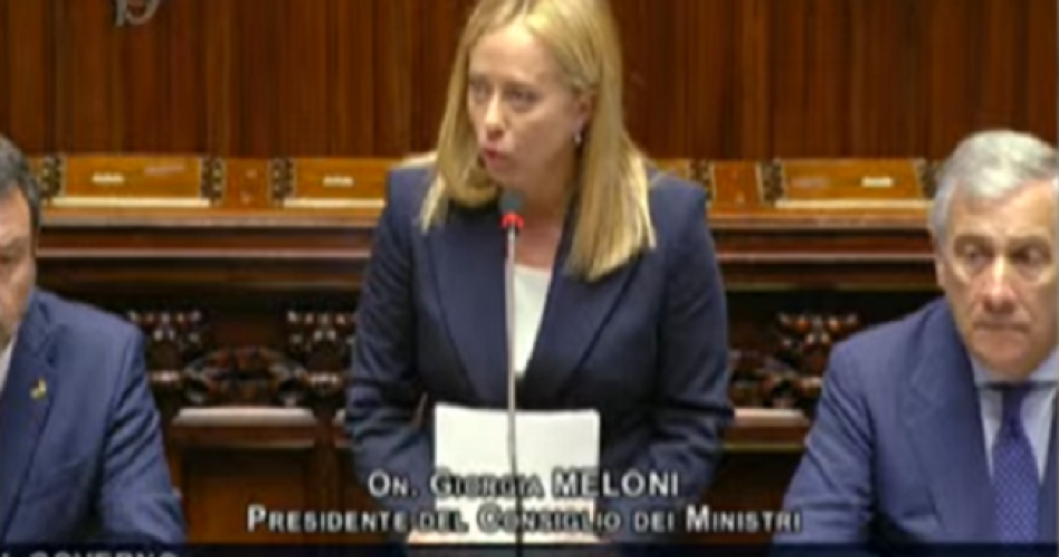 meloni parlamento