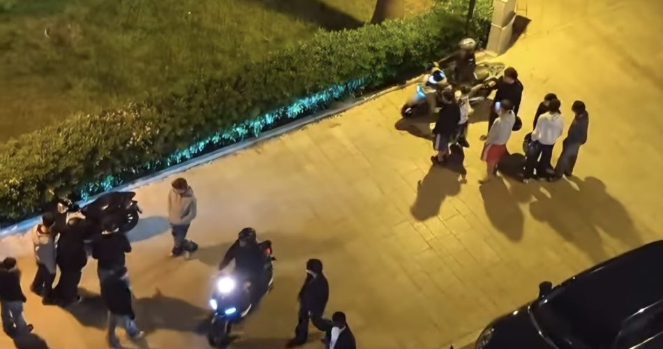 moto giardino colonna