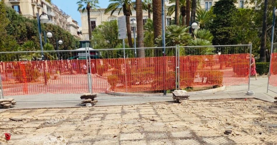 nuova area giochi piazza Umberto
