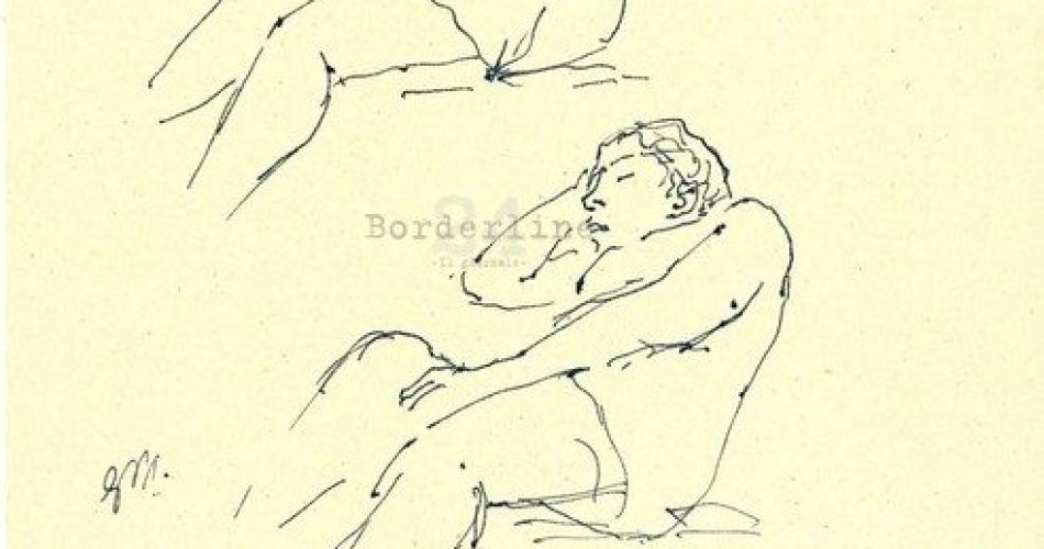 "Due figure distese" di Gaetano Martinez