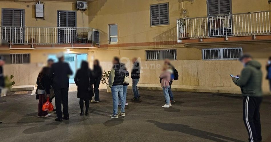 palazzina sgomberata