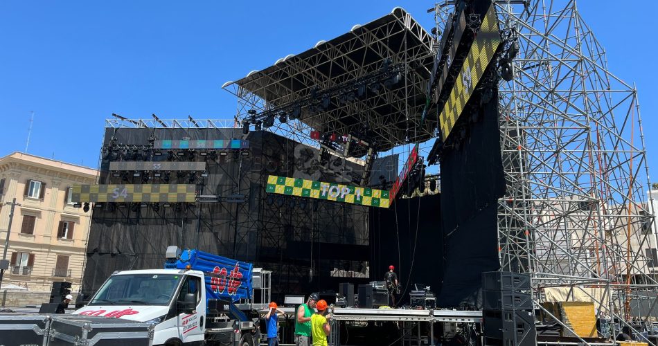 palco battiti live