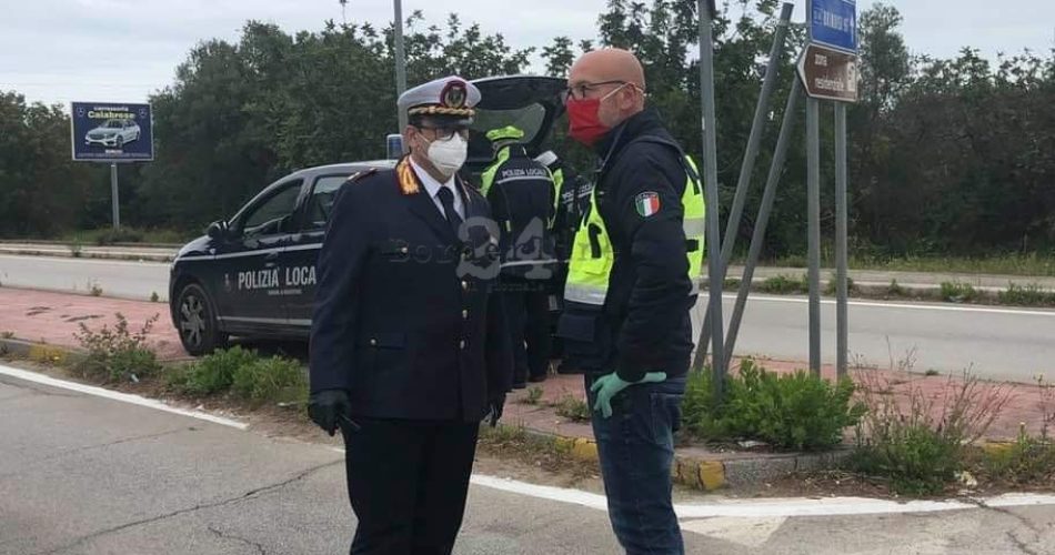 Foto facebook pagina comandante polizia Noicattaro