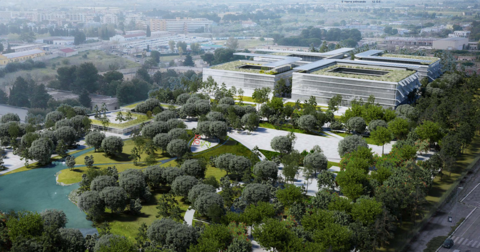 parco giustizia rendering