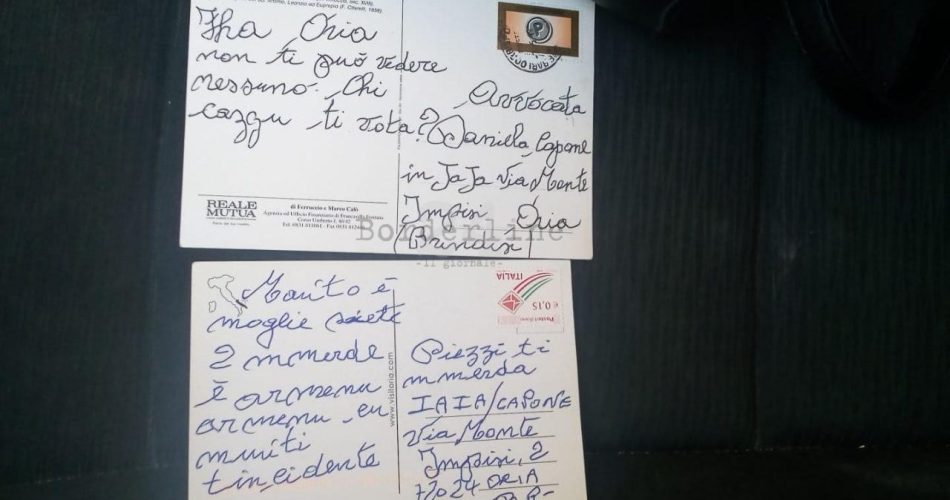 le minacce a Daniela Capone