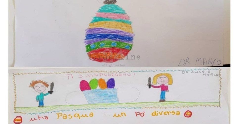 disegni bambini Pasqua
