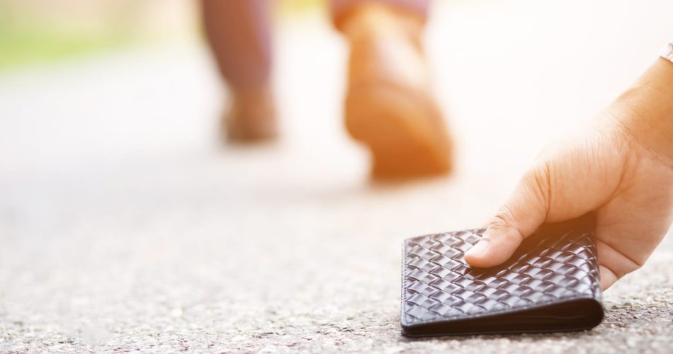 portafoglio smarrito