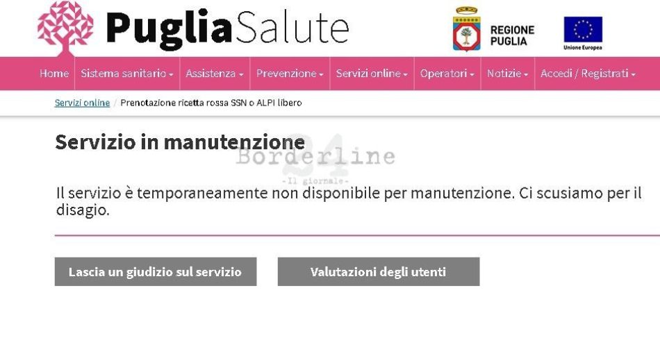 puglia salute servizio off