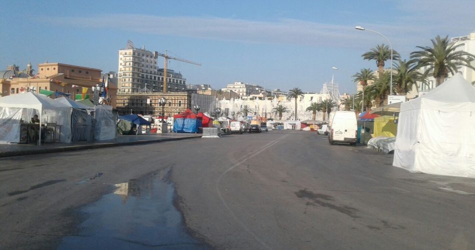 pulizia lungomare I augusto