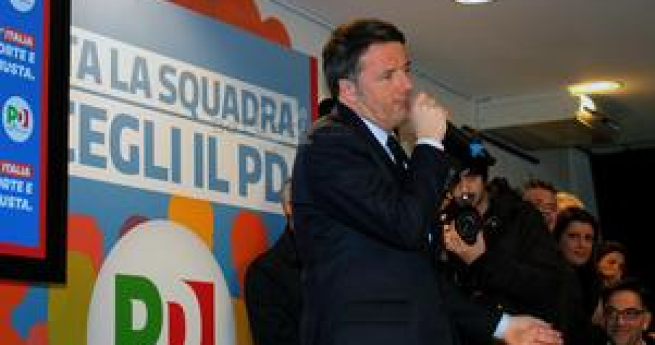 renzi a bari