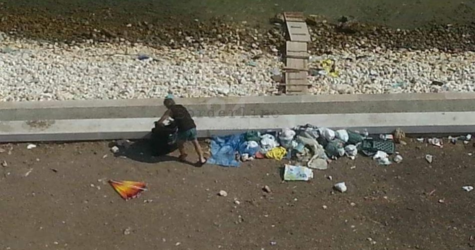 rifiuti a san girolamo, puliscono i residenti