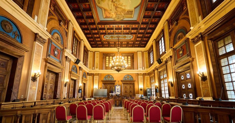 sala consiglio palazzo città