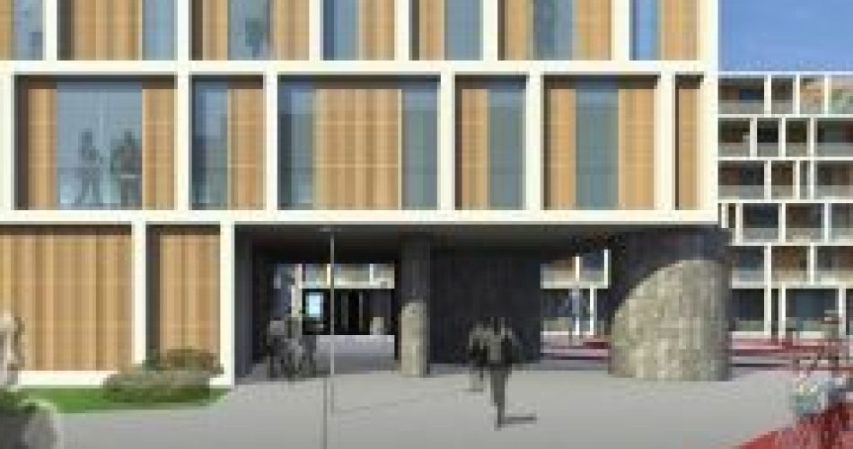 Rendering del piano di riqualificazione di San Marcello