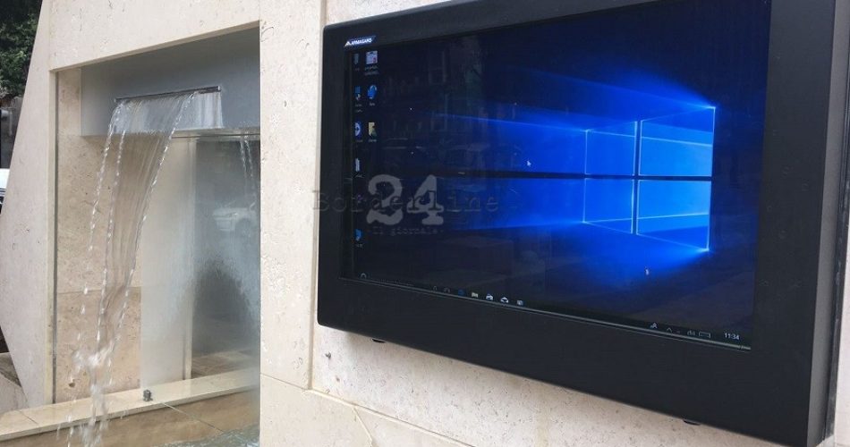 schermo piazza corso cavour