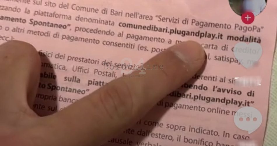 segnalazione multa