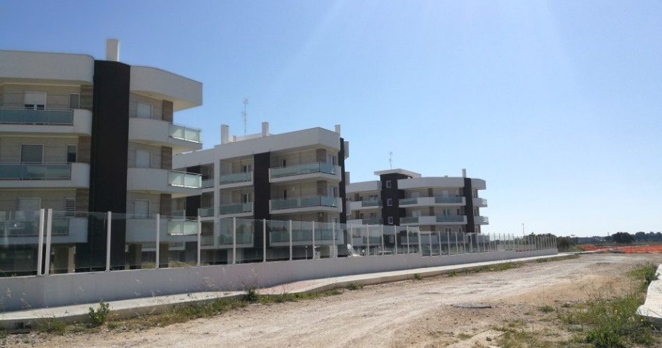 Una delle strade "fantasma" a Sant'Anna