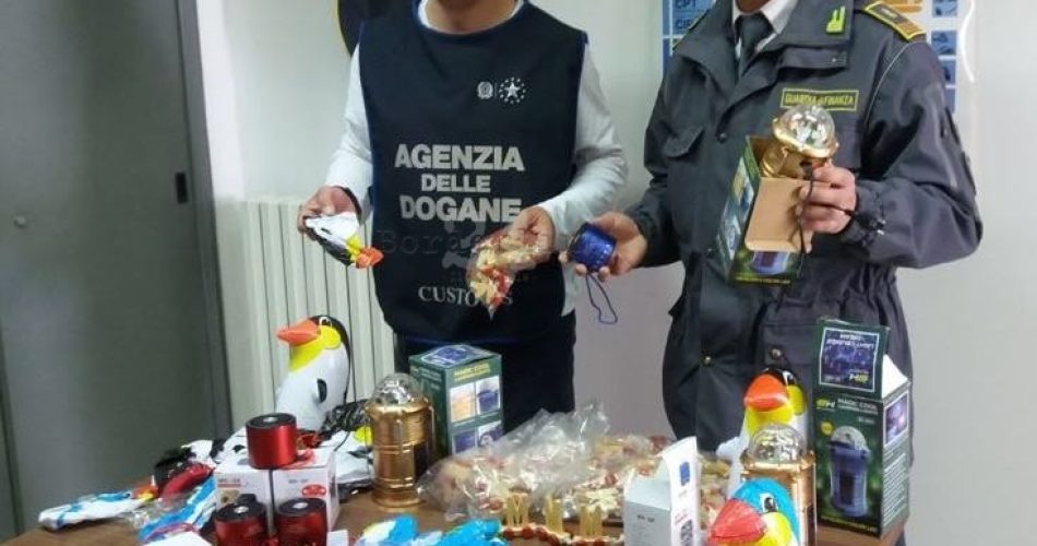 sequestro giocattoli