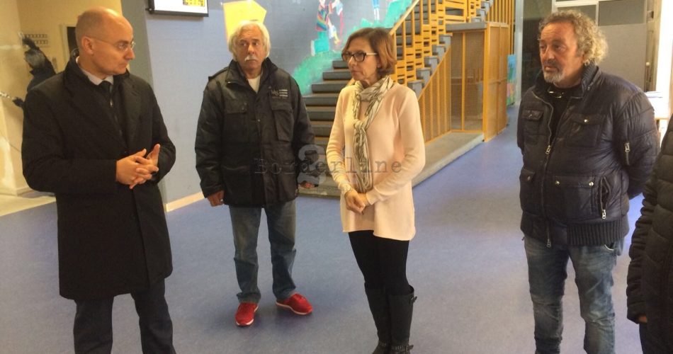 sopralluogo Galasso in due scuole