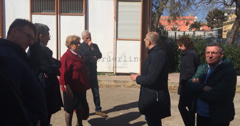 sopralluogo galasso municipio V scuola Aldo Moro 1