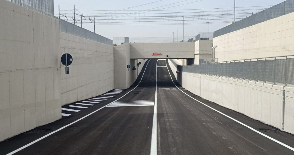 sottovia di via coppa torre a mare