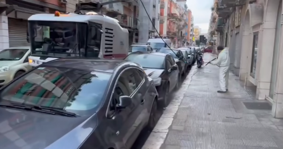 spazzatrice nuova amiu