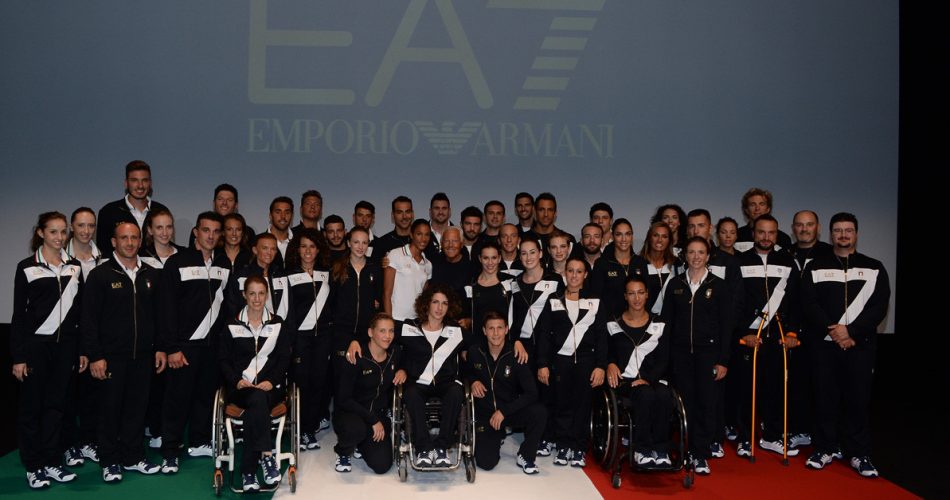 Il team italiano delle paralimpiadi di Rio