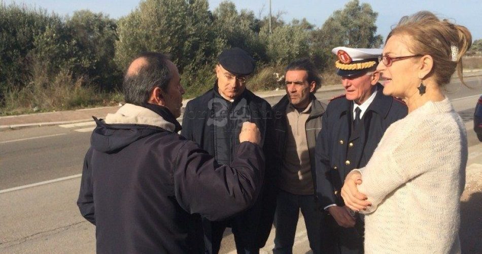stamattina sopralluogo ass. Galasso in via Trabaccolanti