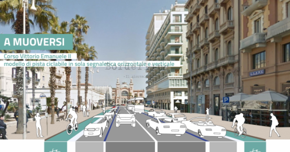 strada corso emanuele piste light