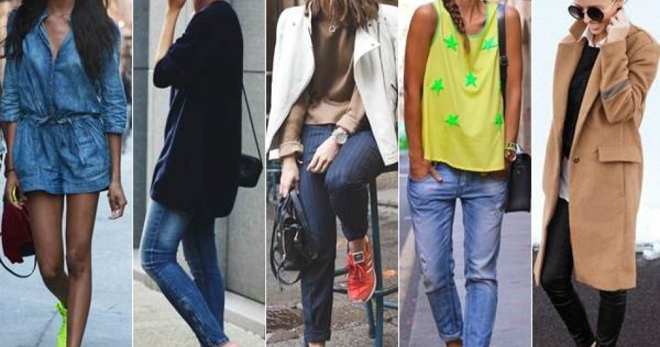 Street Style Spotlight Bright Sneakers X