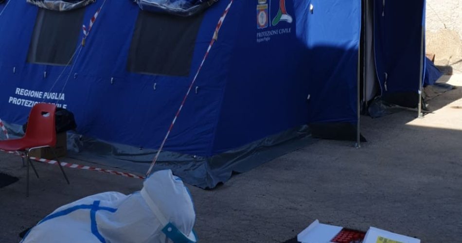 tenda tamponi polignano - operatori 2