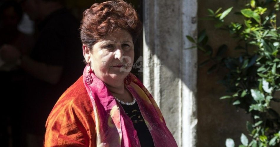 Teresa Bellanova durante la segreteria del Pd, Roma, 09 ottobre 2018. ANSA/ANGELO CARCONI