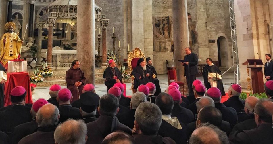 La visita di Bartolomeo I in Basilica