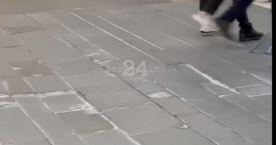 via sparano pavimentazione